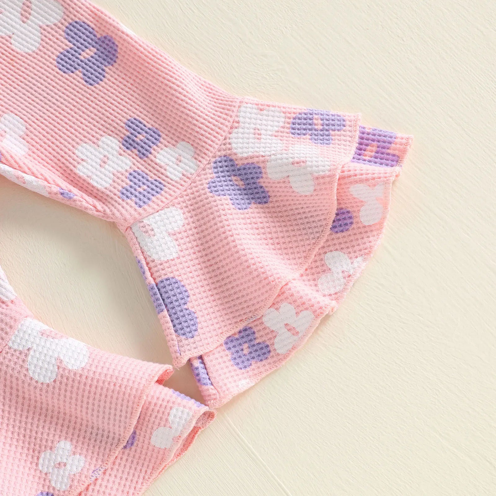 FLOWERS Pink Bellbottom Outfit