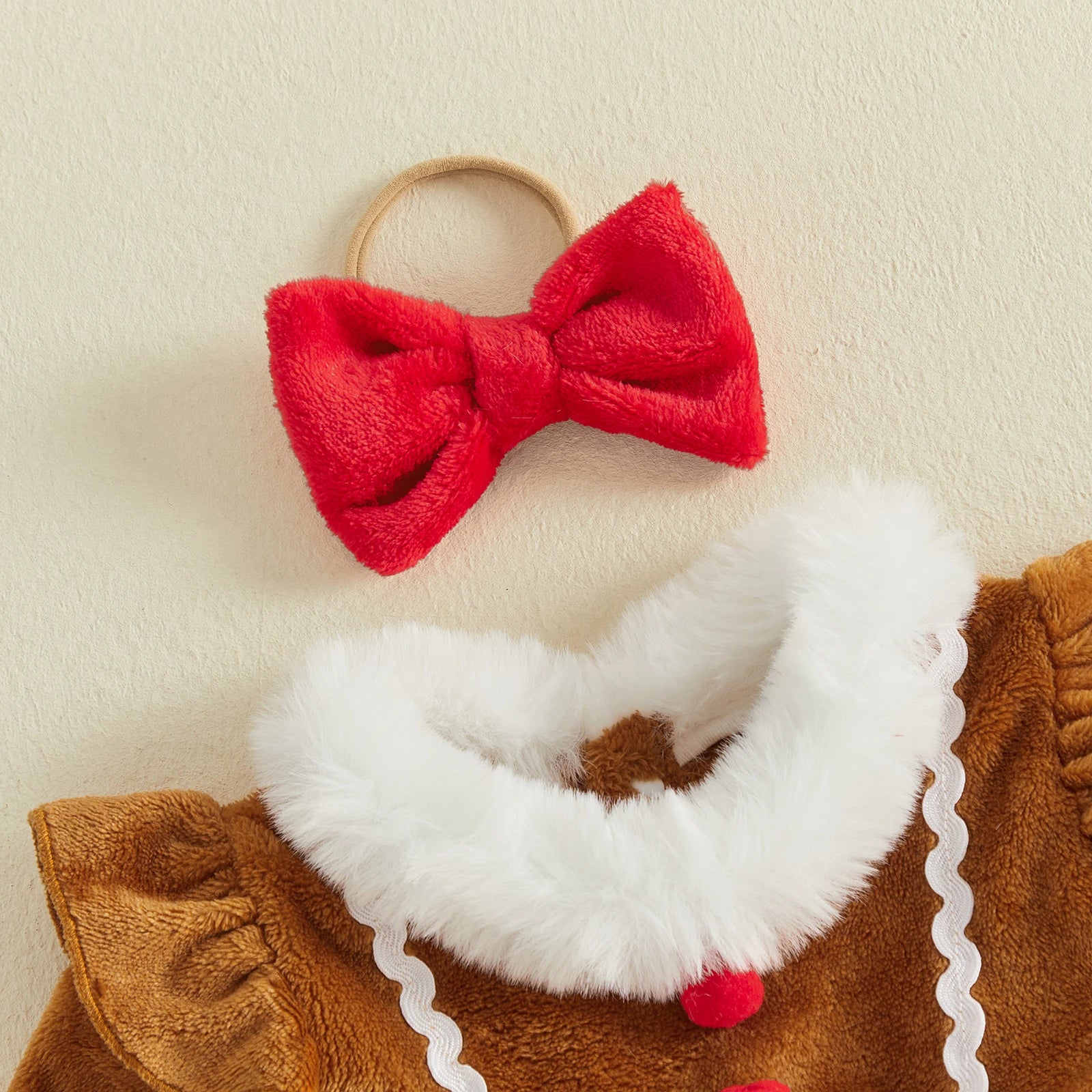 GINGERBREAD GIRL Romper Dress
