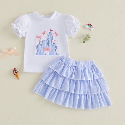 PRINCESS CASTLE Layered Skirt Outfit