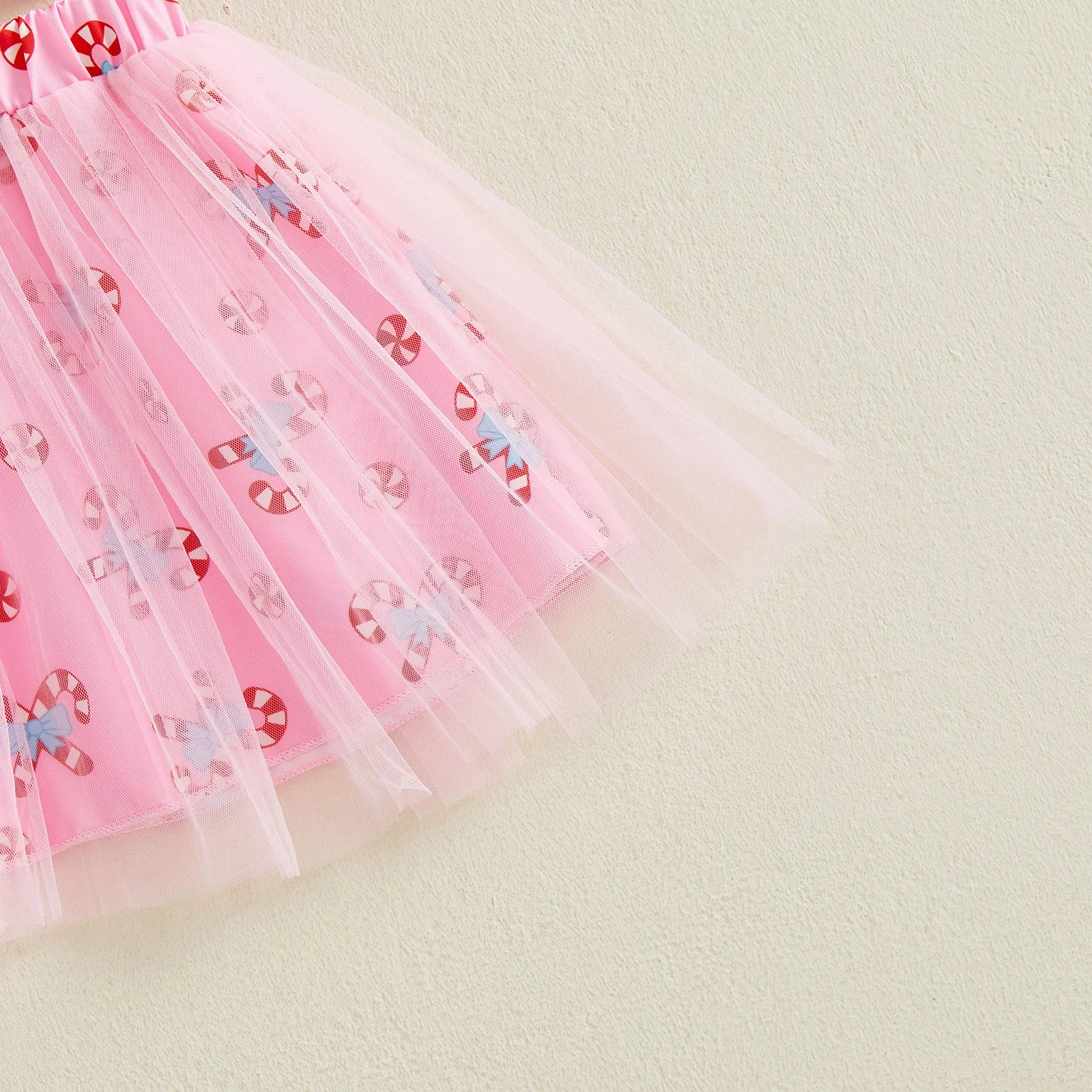 CANDY CANE CUTIE Tulle Skirt Outfit