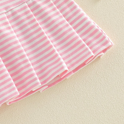 USA Striped Polo Dress
