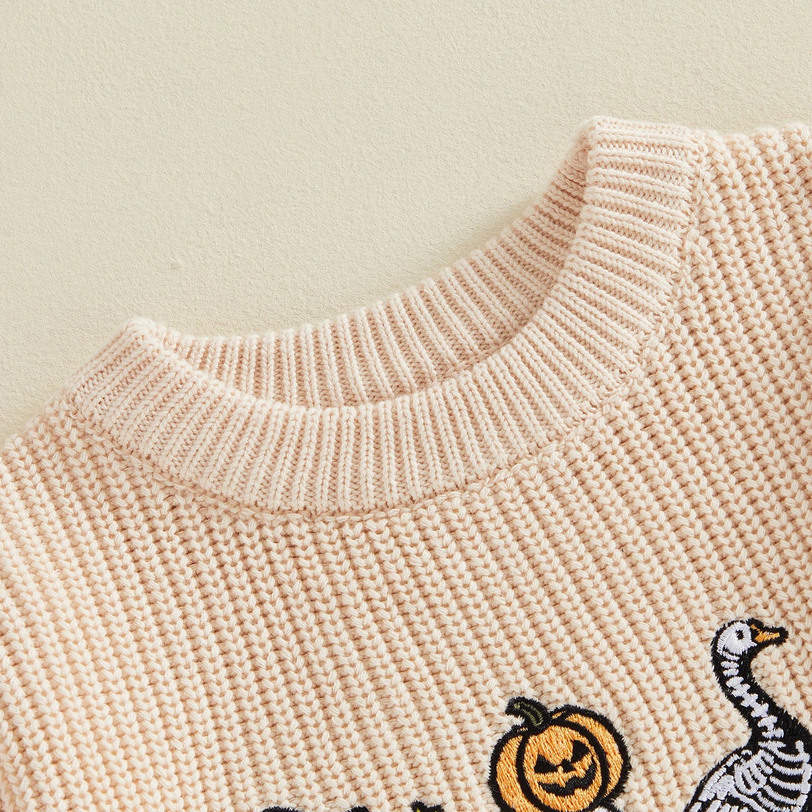 JUST A SPOOKY GOOSE Knitted Sweater