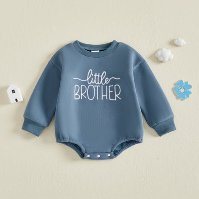 LITTLE SISTER/BROTHER Long-Sleeve Onesie
