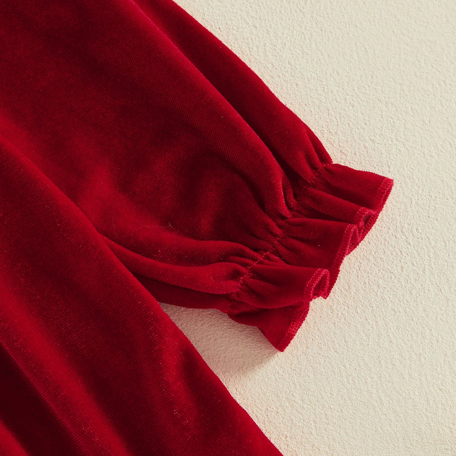 CHRISTMAS TREE Velvet Collar Dress