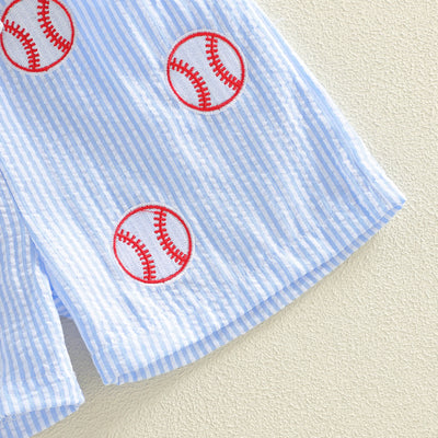 BASEBALL Blue Outfit