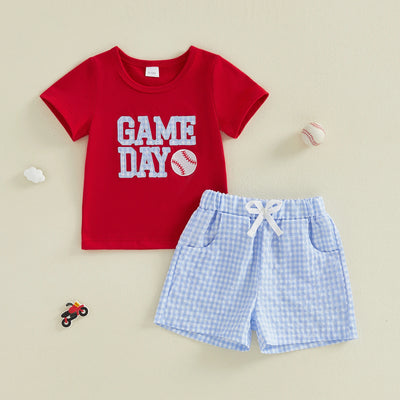 GAME DAY Checkered Outfit