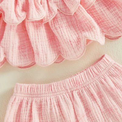 BOWTIE Layered Ruffled Outfit