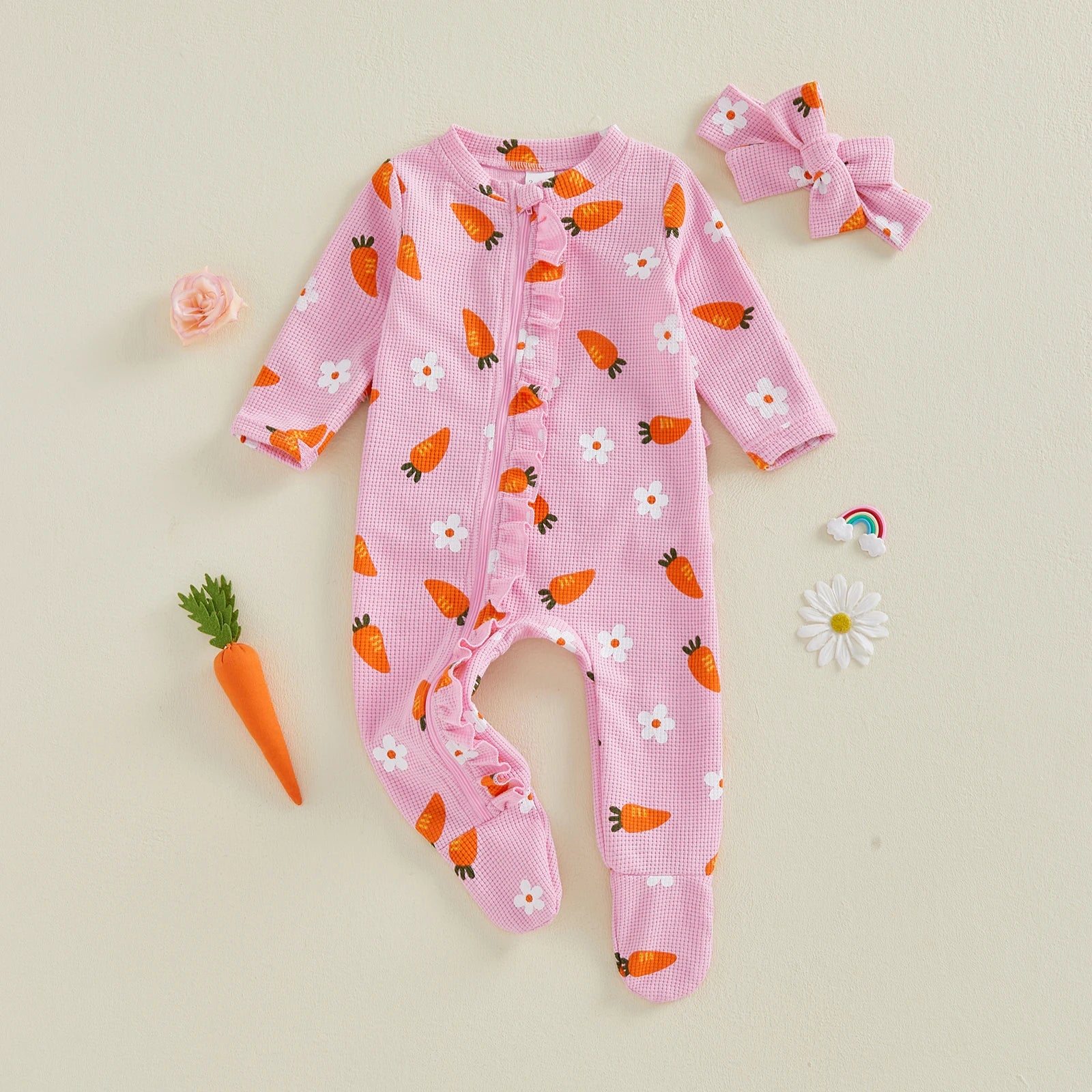 CARROTS & DAISIES Ruffle Jumpsuit