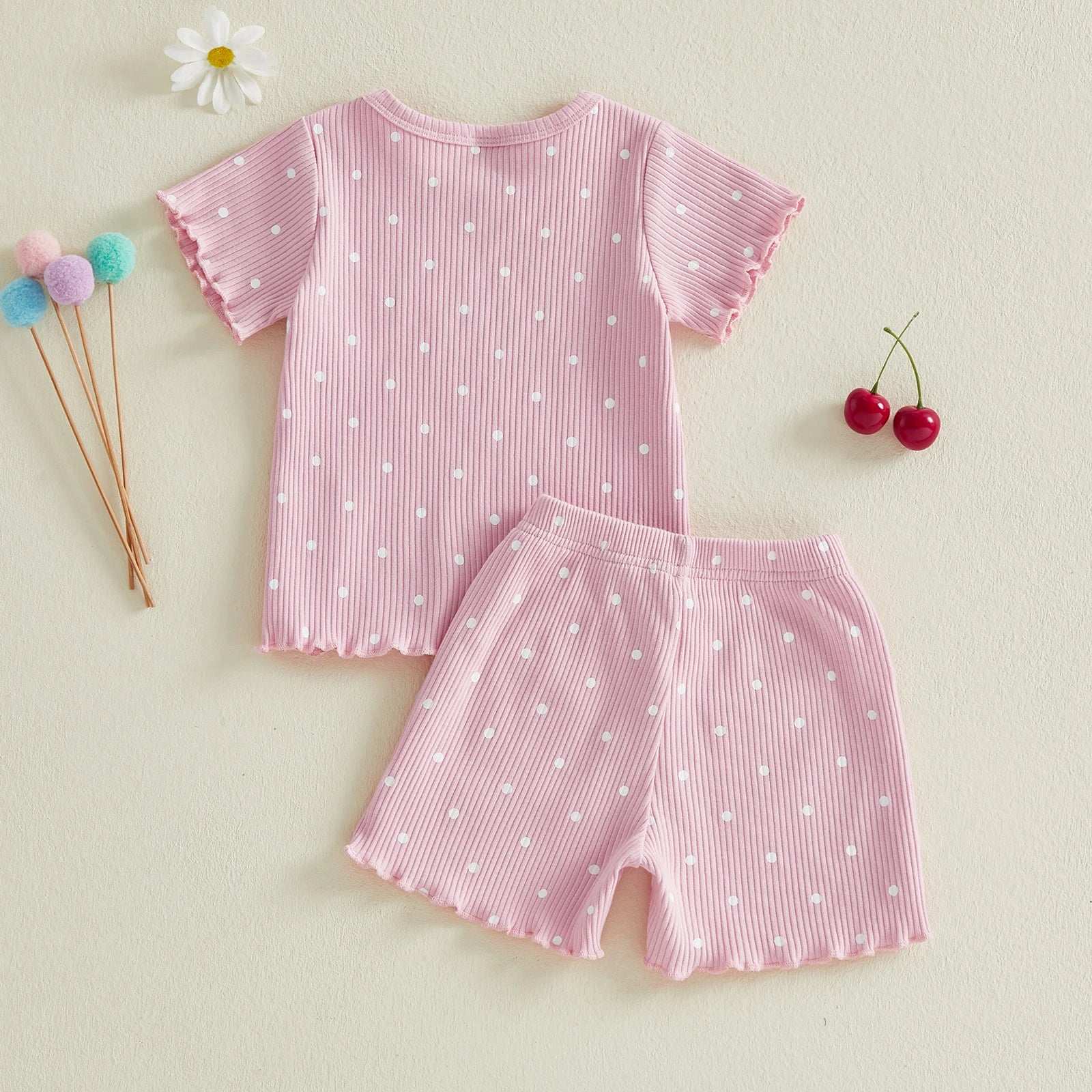 CHERRIES Polka Dot Outfit