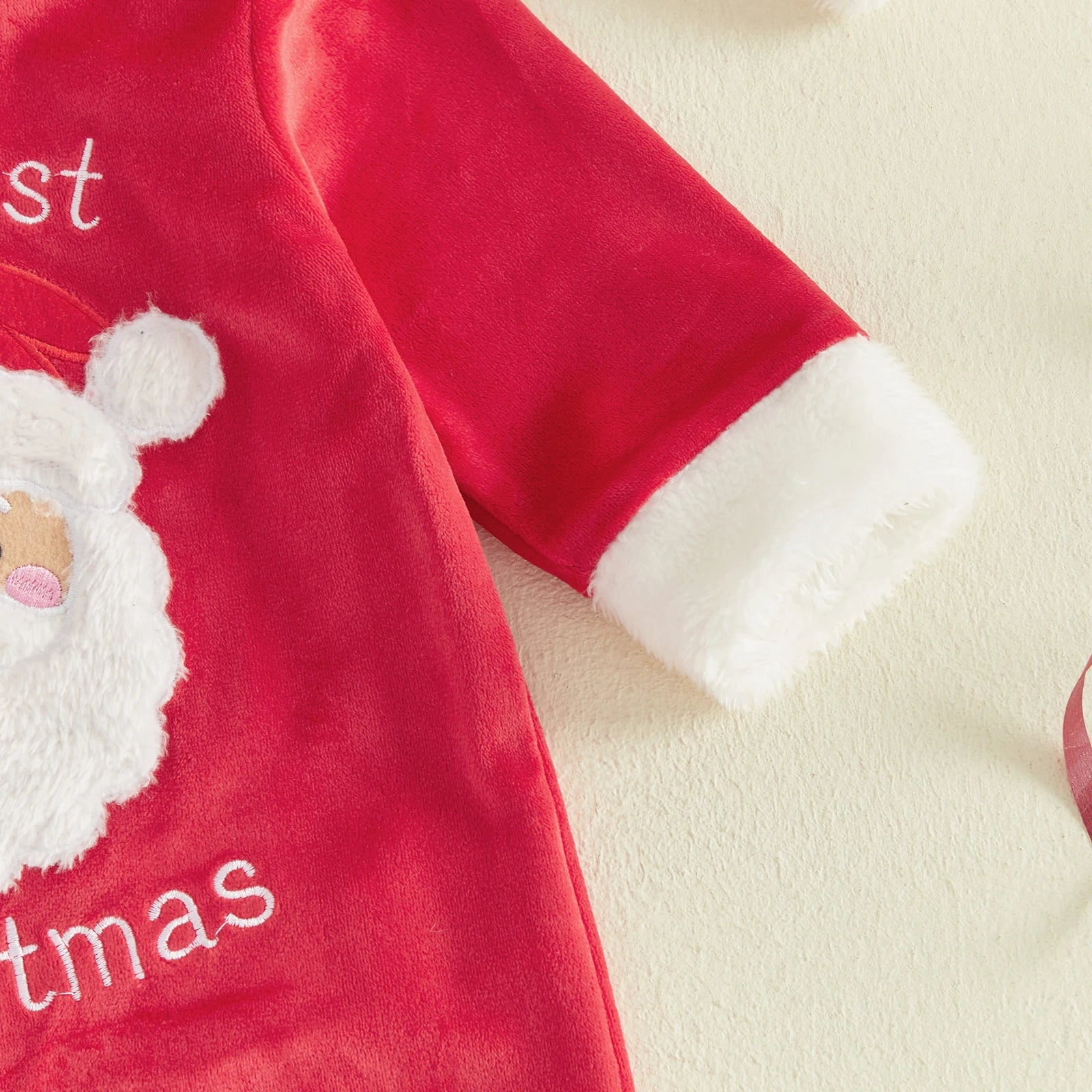 MY FIRST CHRISTMAS Velvet Outfit