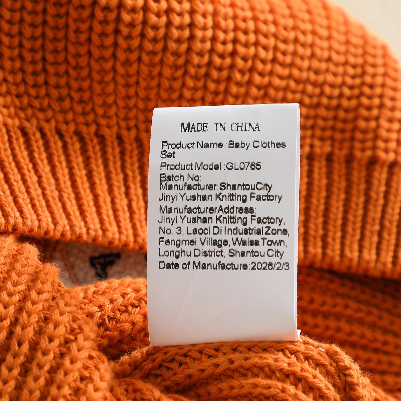 HAPPY PUMPKIN Knitted Sweater
