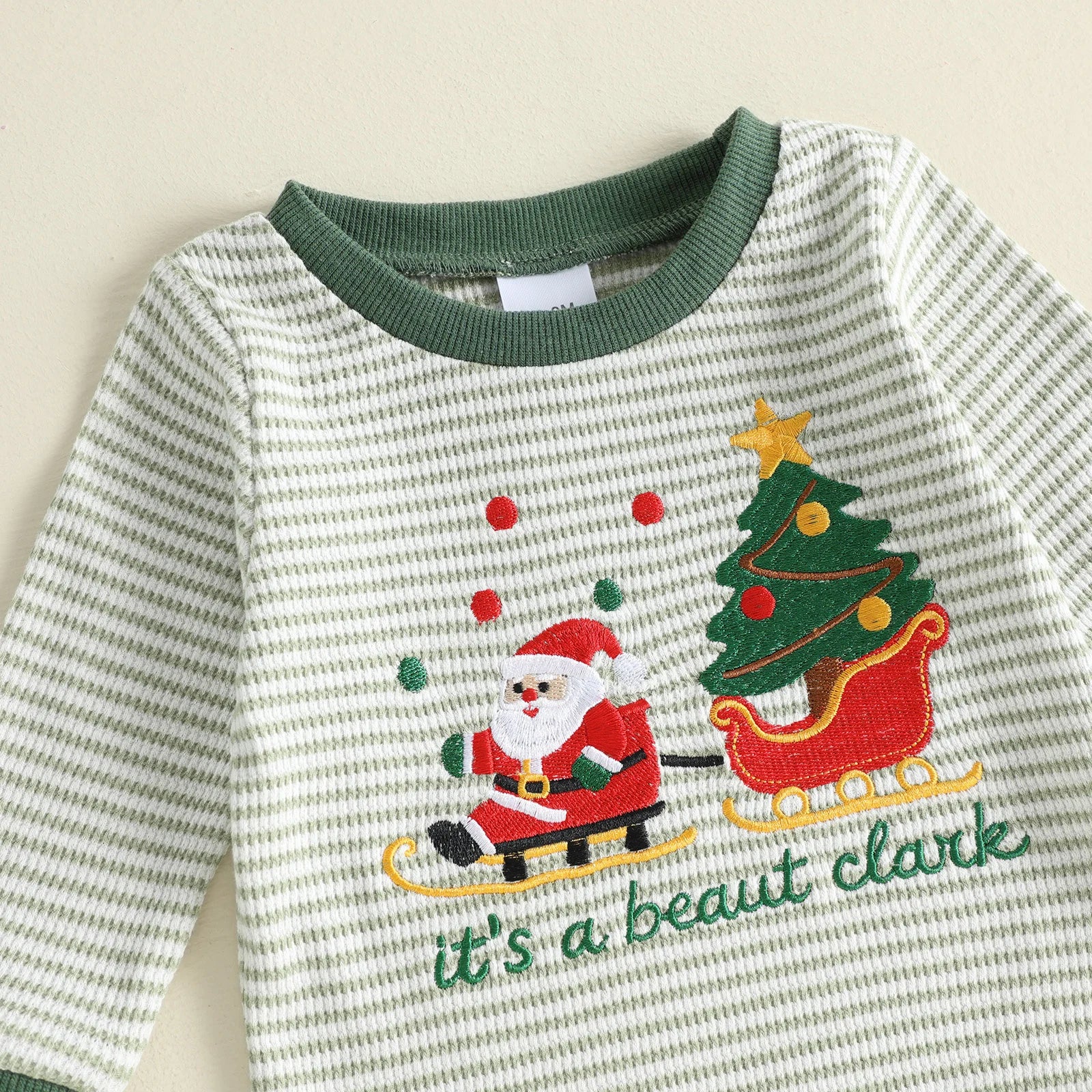 IT'S A BEAUT CLARK Striped Outfit