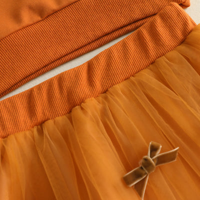 THANKFUL Bowtie Skirt Outfit