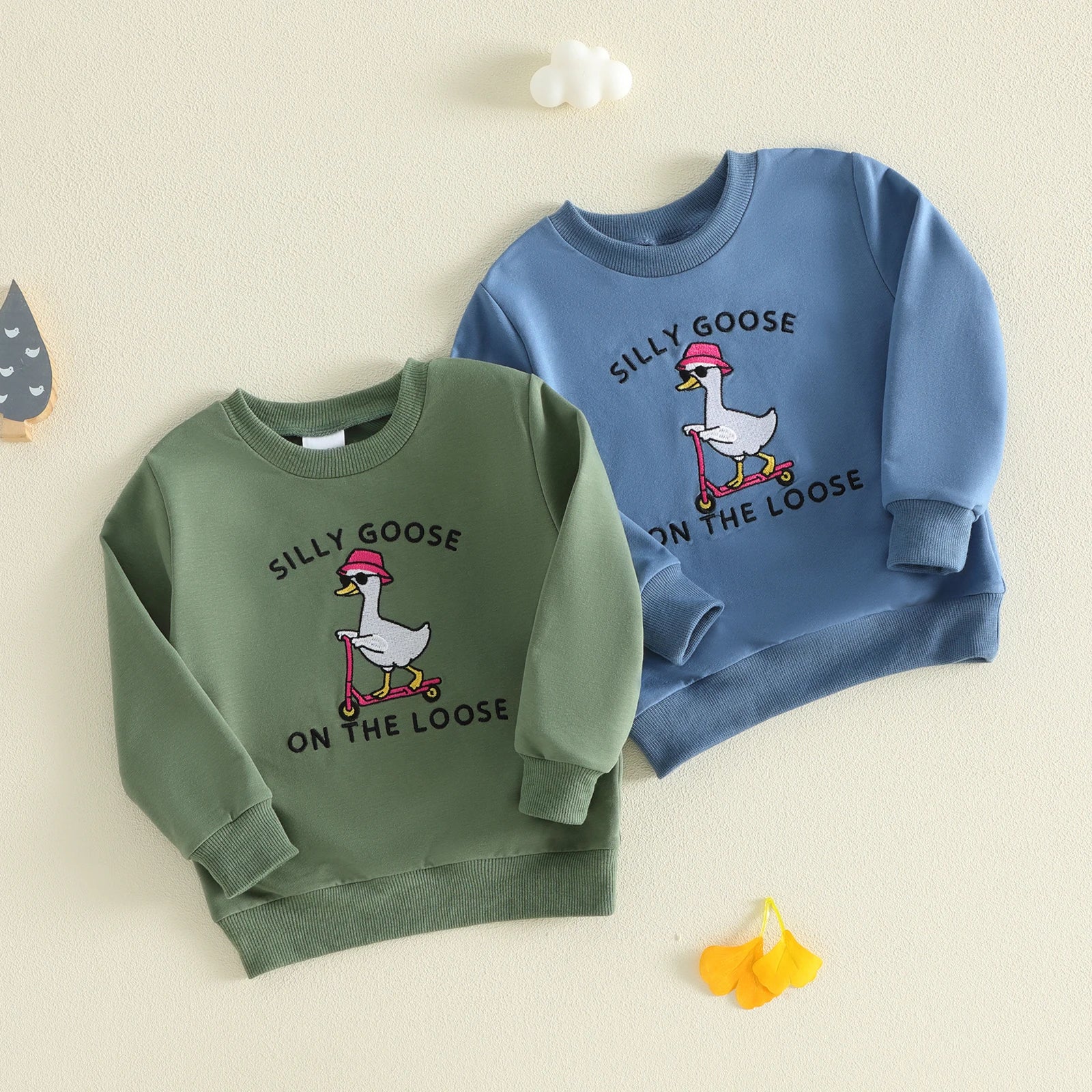 SILLY GOOSE ON THE LOOSE Sweatshirt