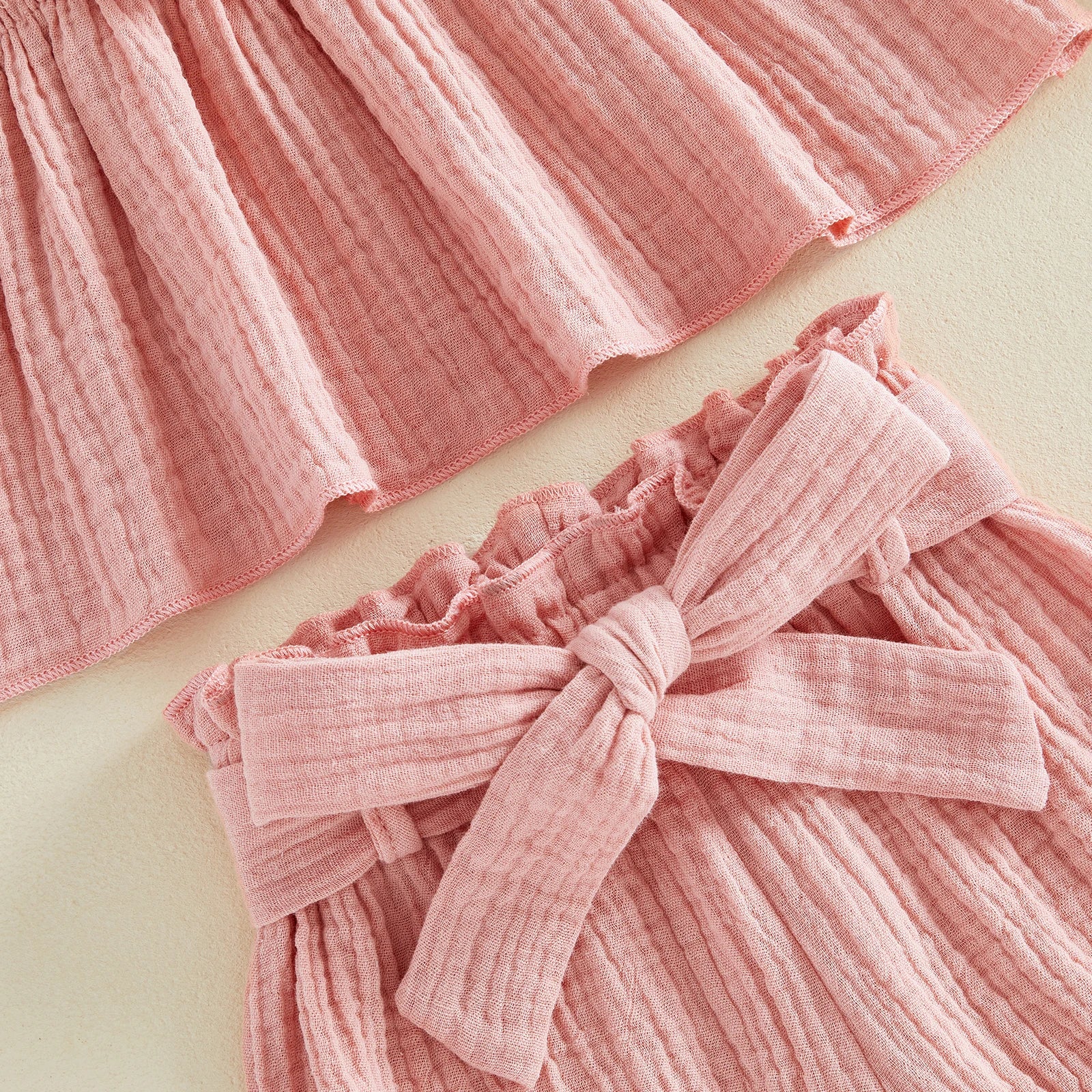 FLOWERS Smocked Summer Outfit