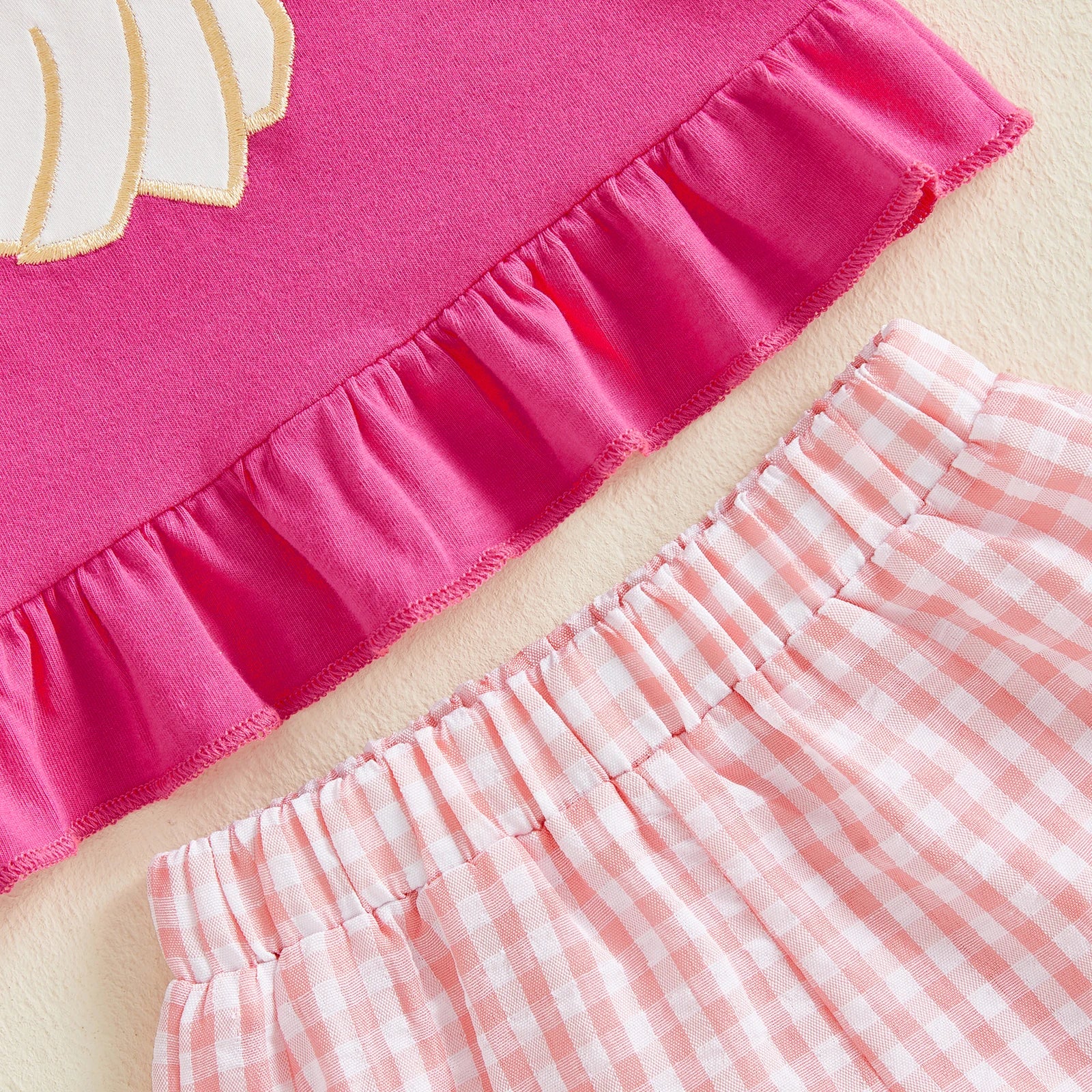 BOO Pink Checkered Outfit