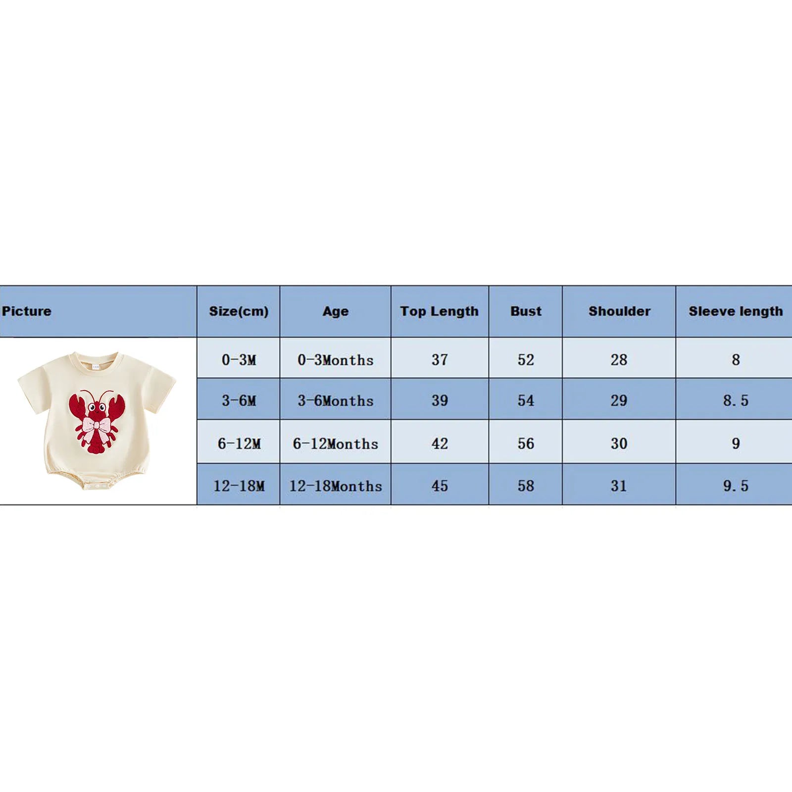 LOBSTER T-Shirt Onesie