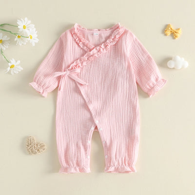 DELILAH Ruffle Wrap Jumpsuit