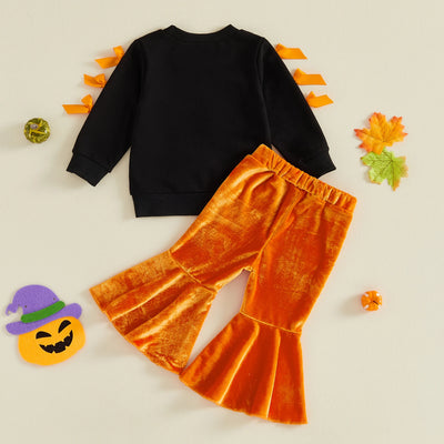 BOO Bowtie Bellbottom Outfit