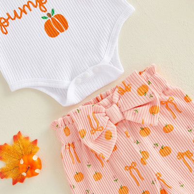CUTEST LITTLE PUMPKIN Bowtie Outfit