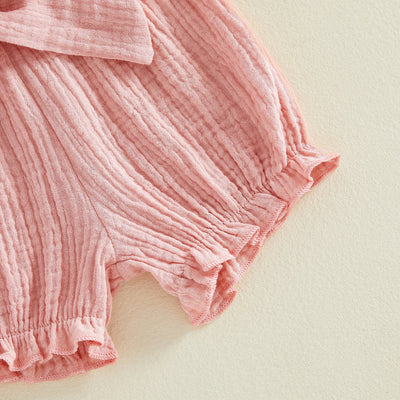 FLOWERS Smocked Summer Outfit