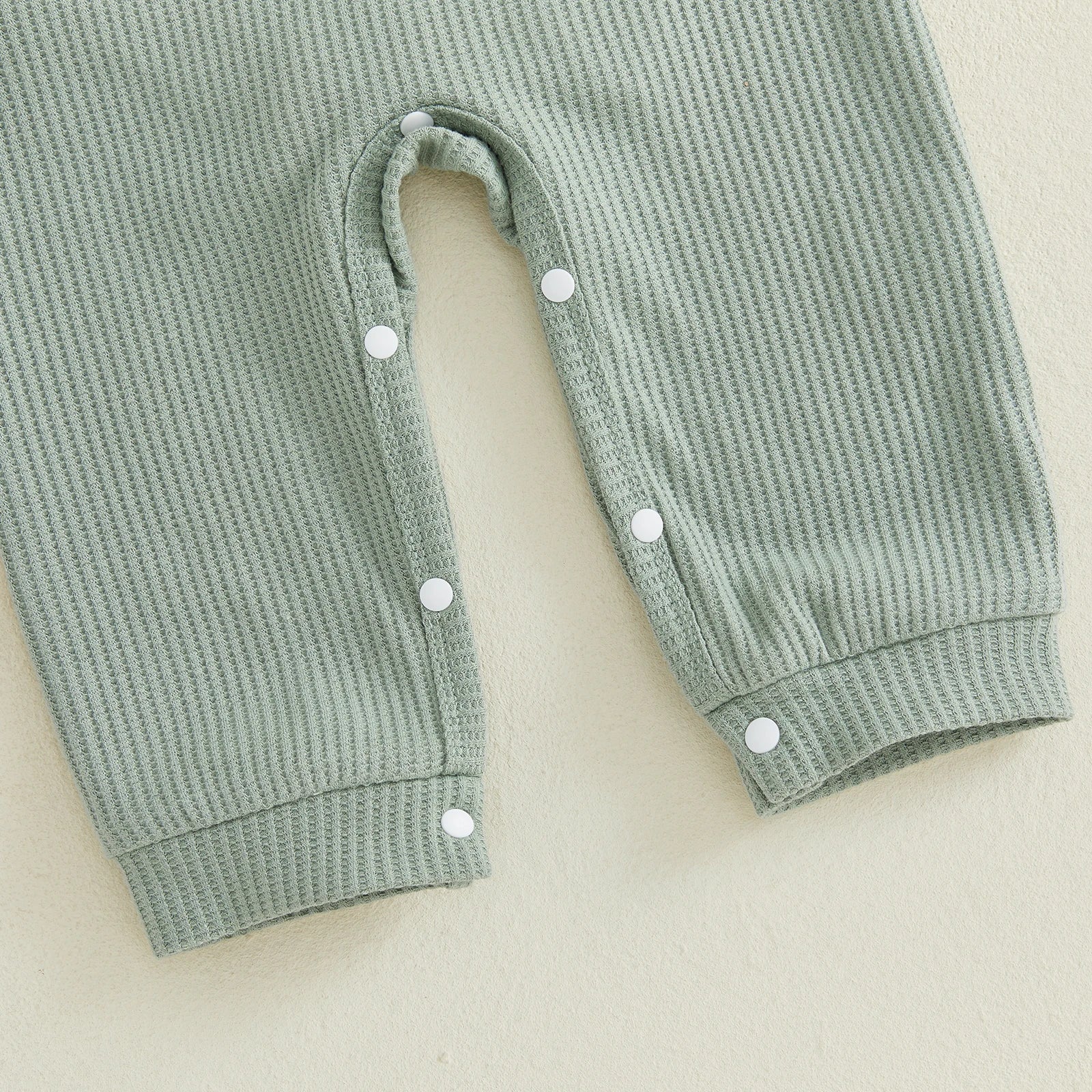 TEDDY Ribbed Overall Outfit with Beanie