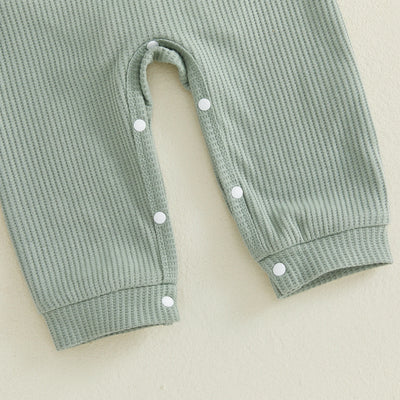 TEDDY Ribbed Overall Outfit with Beanie