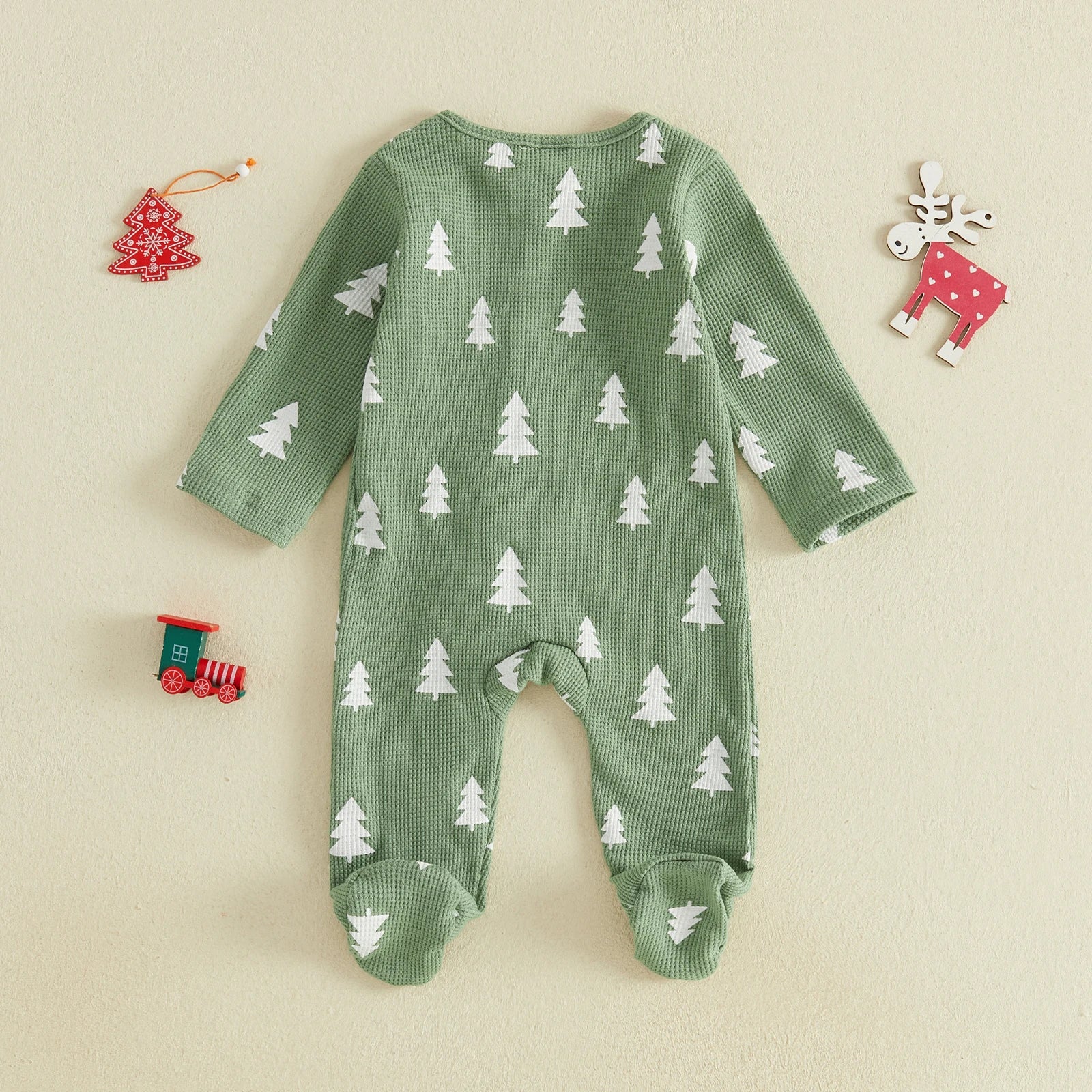 TREES Waffle Knit Jumpsuit