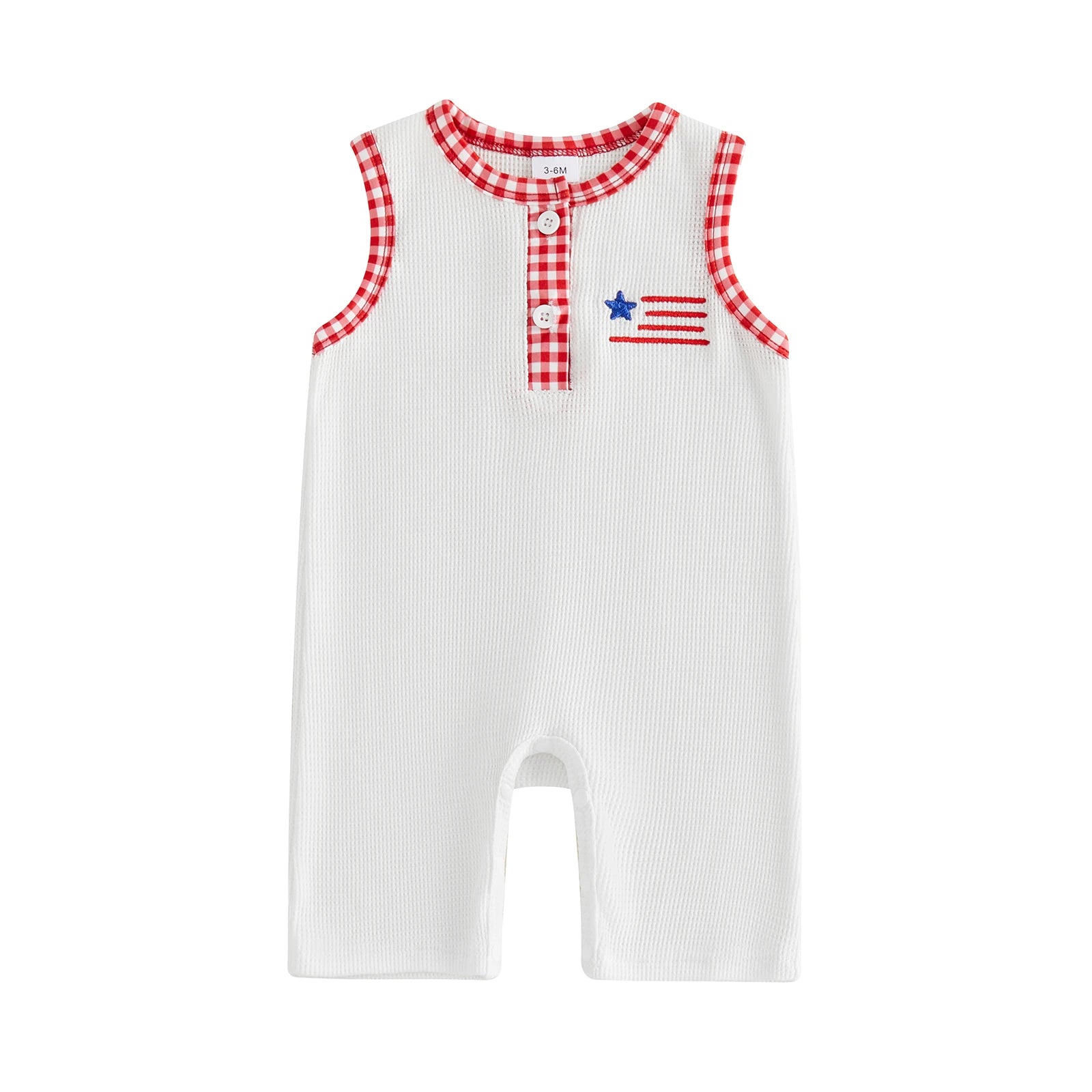 USA White Jumpsuit