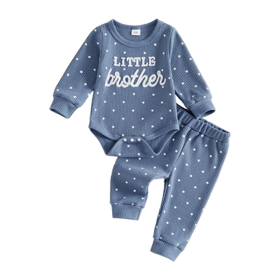 LITTLE BROTHER Polka Dot Outfit