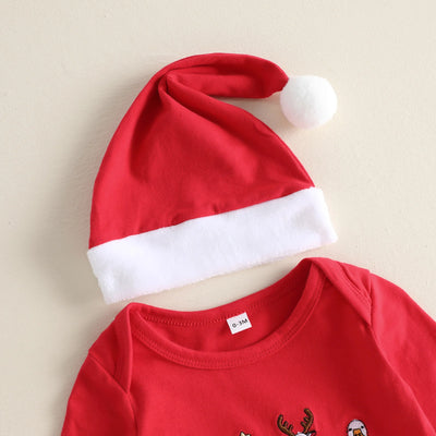 JUST A JOLLY GOOSE Outfit with Santa Hat