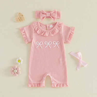 BOWTIE Ruffle Jumpsuit