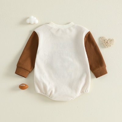 DADDY'S FOOTBALL BUDDY Long-Sleeve Onesie