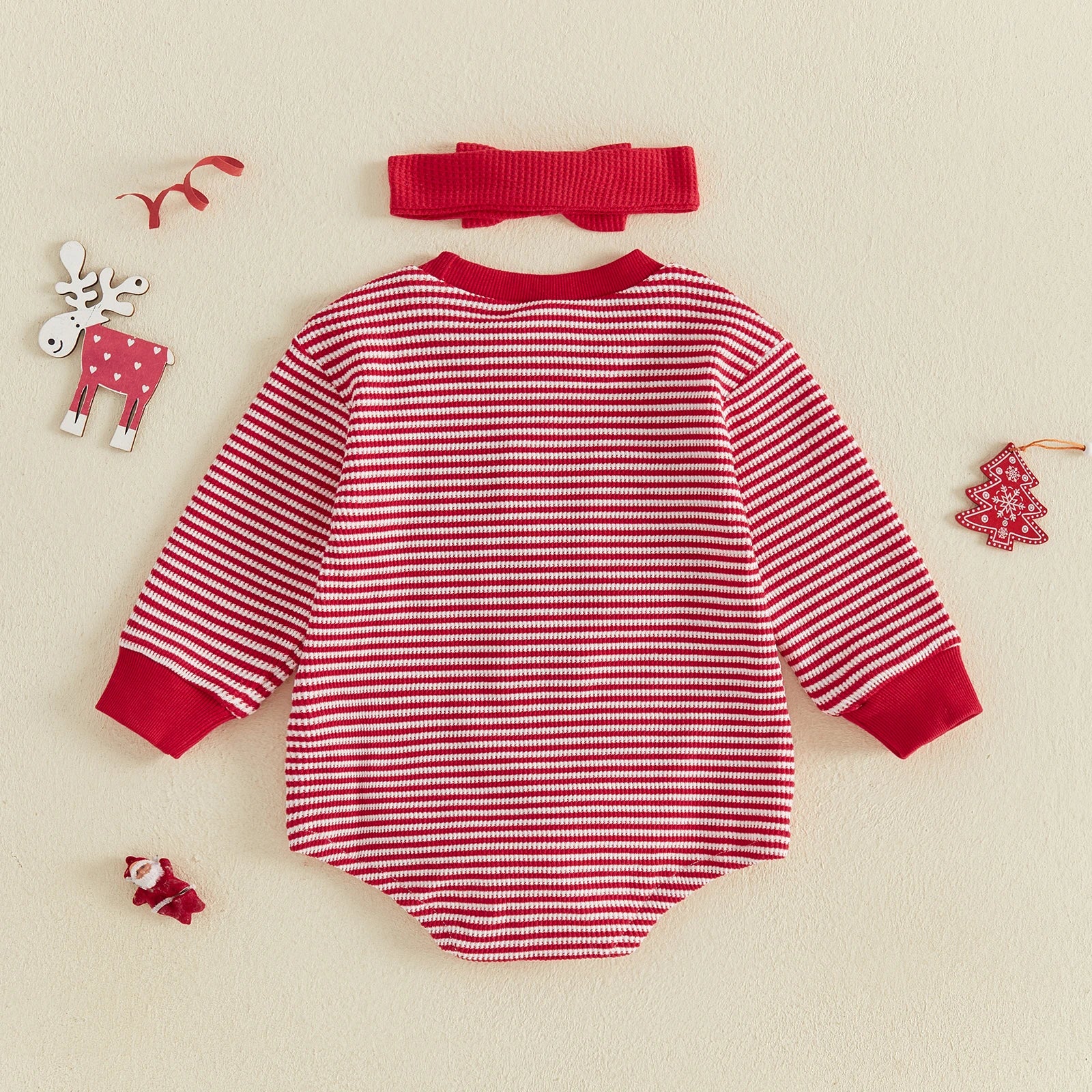 SANTA BABY Long-Sleeve Onesie