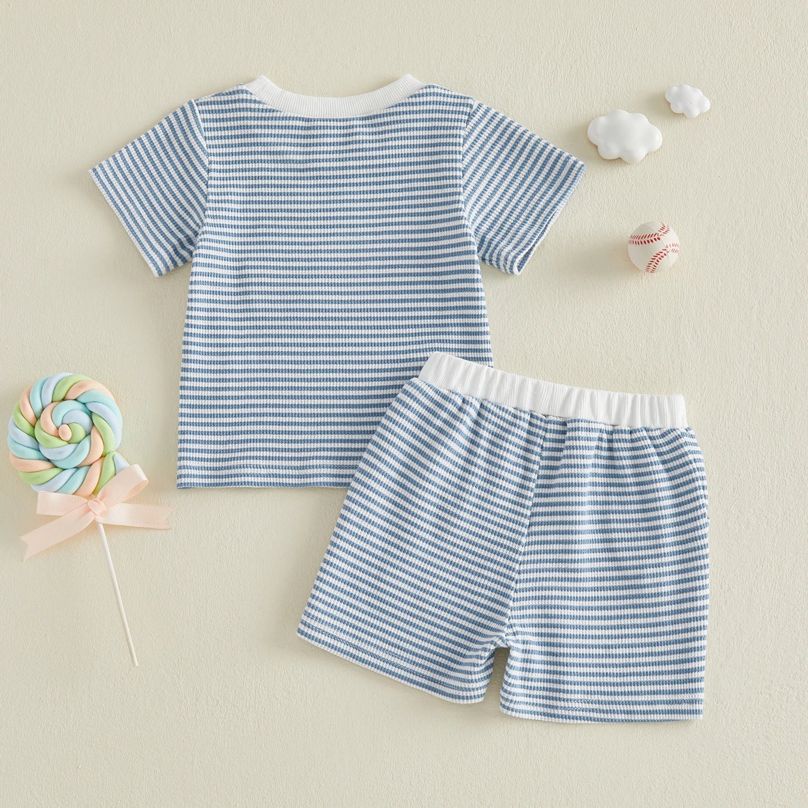BASEBALL Striped Outfit