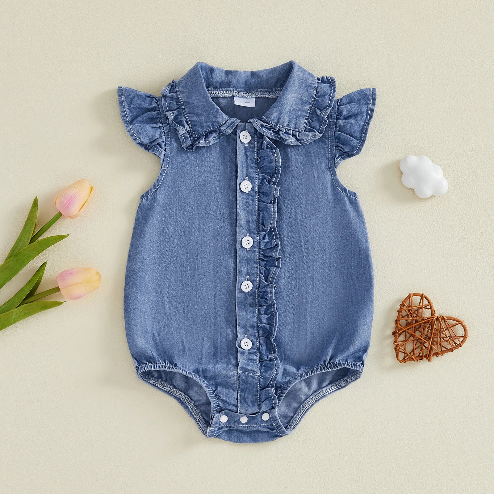 BLUEBELL Ruffle Romper