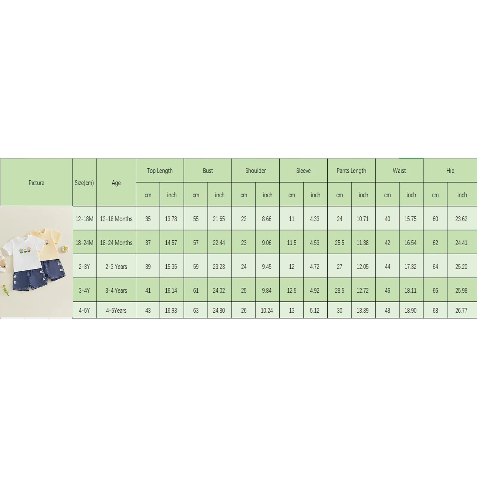 SPRING BLOSSOM Embroidered Denim Shorts Outfit