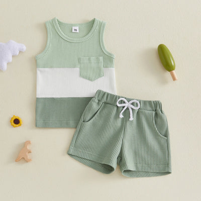 BENJI Waffle Knit Tank Outfit