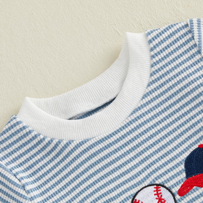 BASEBALL Striped Outfit