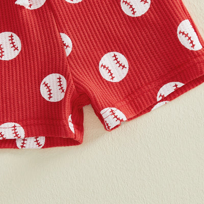 BASEBALL TRACTOR Red Outfit