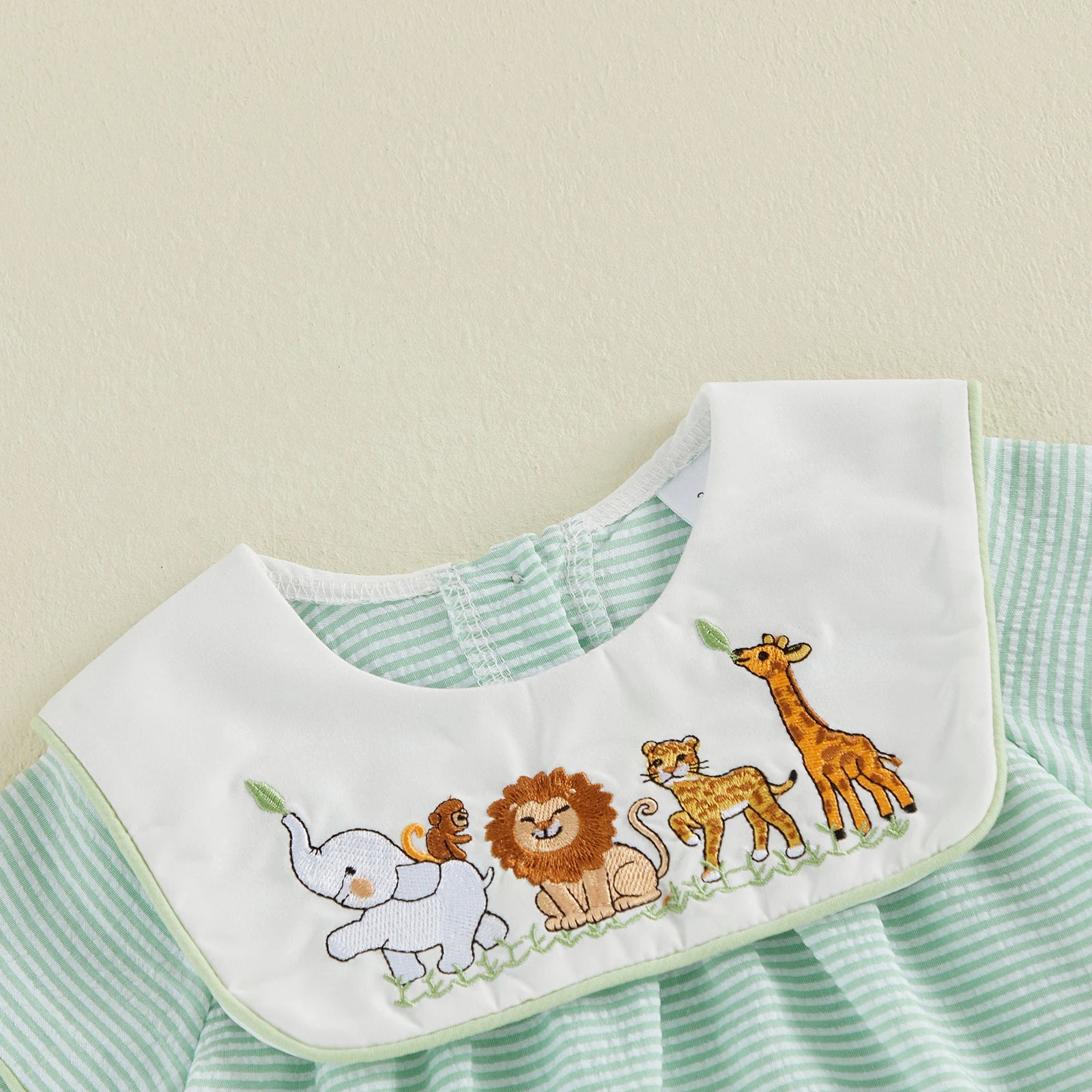 ANIMAL PARADE Collar Jumpsuit