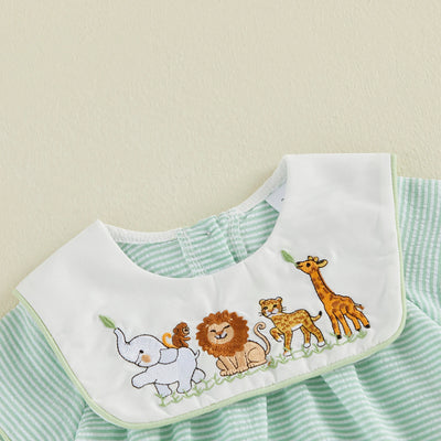 ANIMAL PARADE Collar Jumpsuit