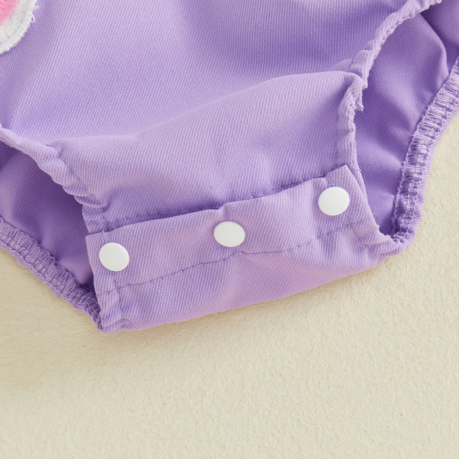 BUNNY Ruffle Romper with Bunny Cap