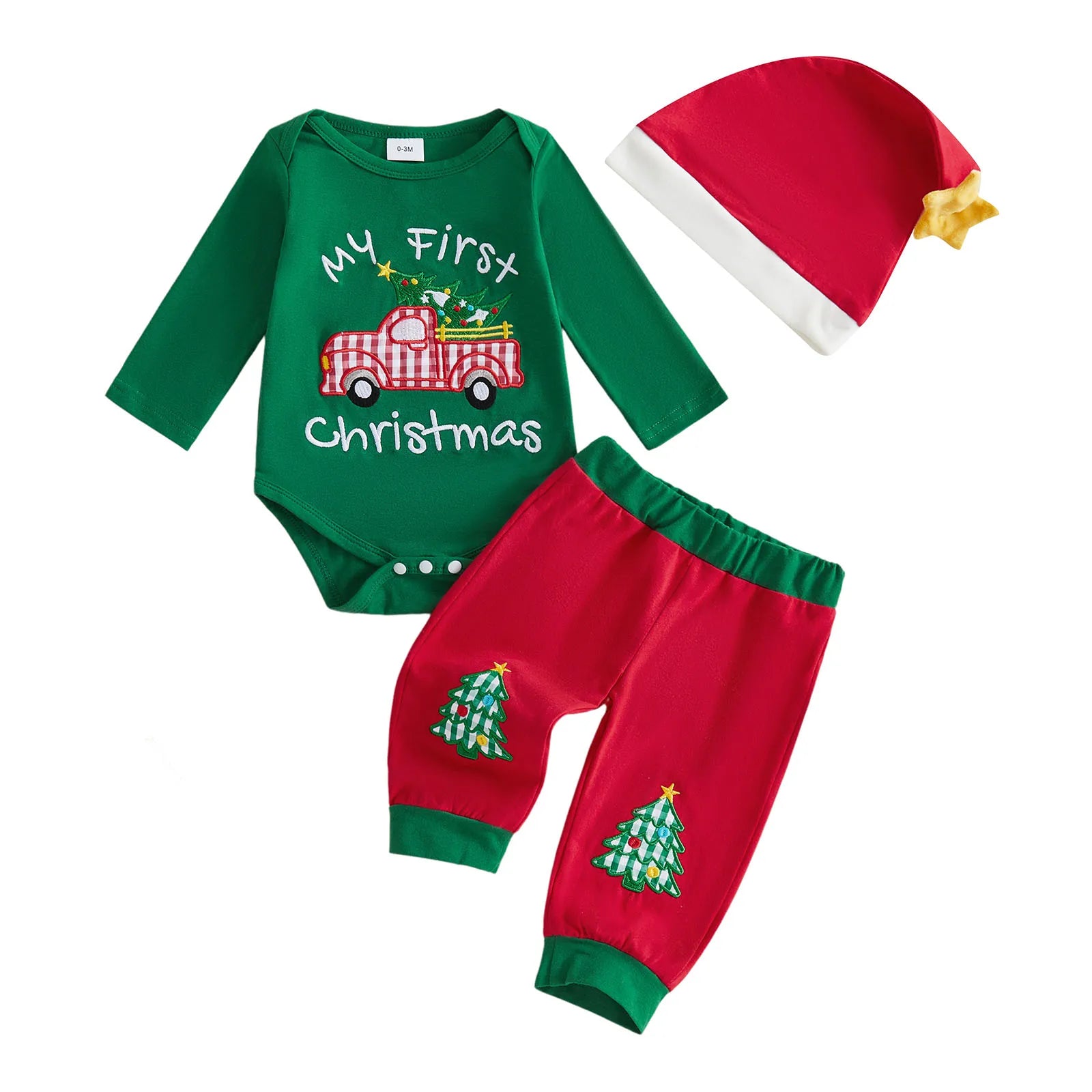 MY FIRST CHRISTMAS Truck Outfit