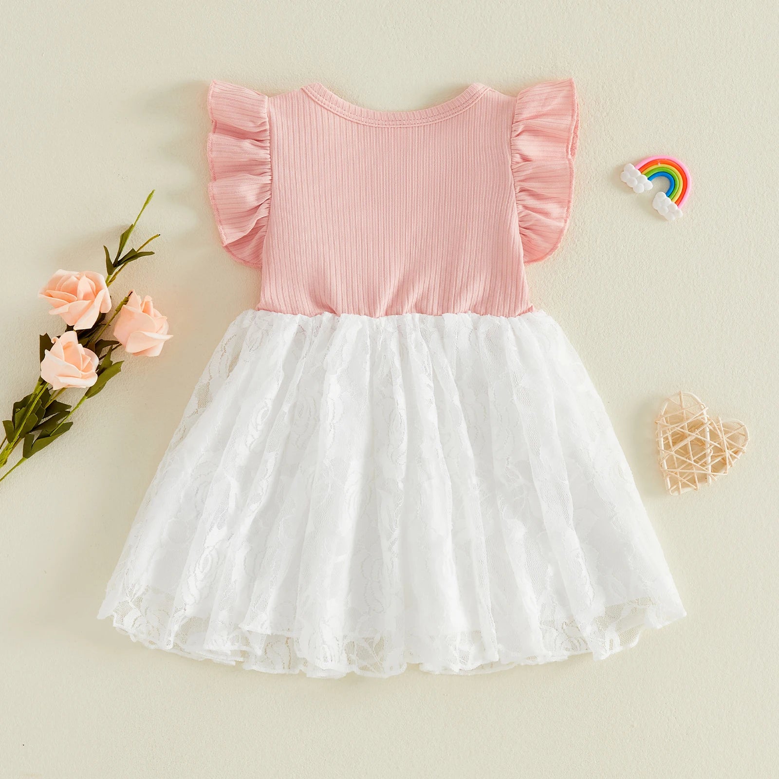 MABEL Lace Bowtie Dress