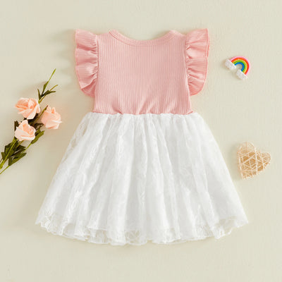 MABEL Lace Bowtie Dress