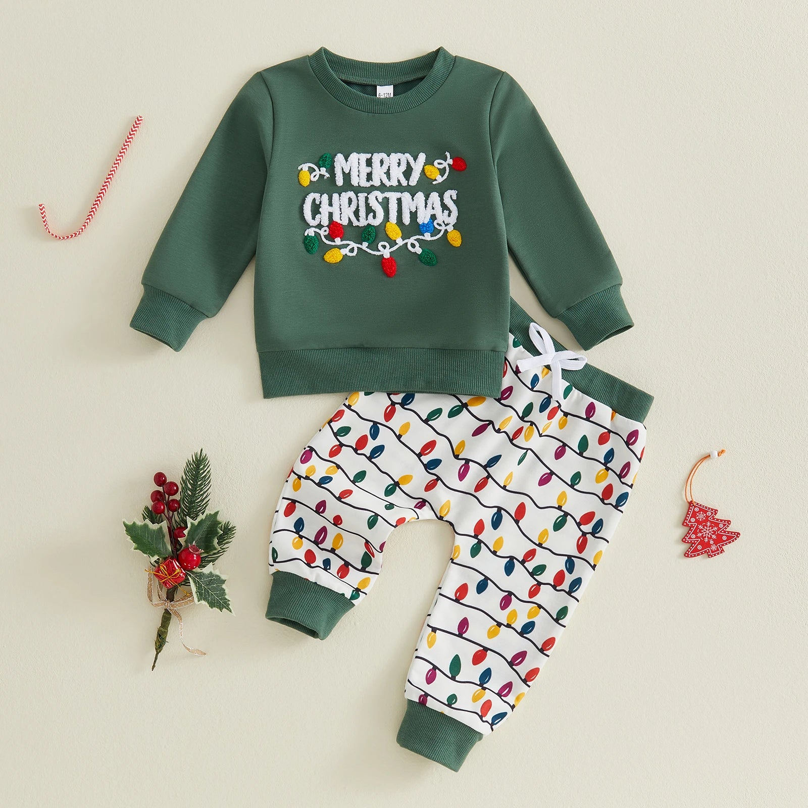 IT'S A BEAUT CLARK Christmas Lights Outfit