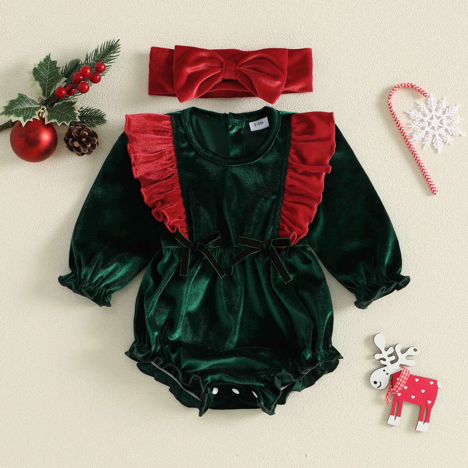 PAISLEY Velvet Romper
