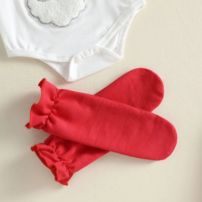 HO HO HO Ruffle Outfit