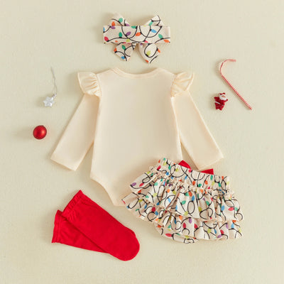MY FIRST CHRISTMAS Lights Outfit